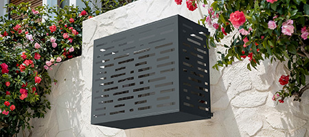 Cache clim et cache pompe à chaleur