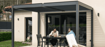 Pergola bioclimatique motorisée