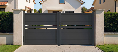 Portail battant aluminium