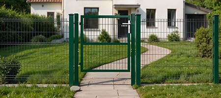 Portillon grillagé